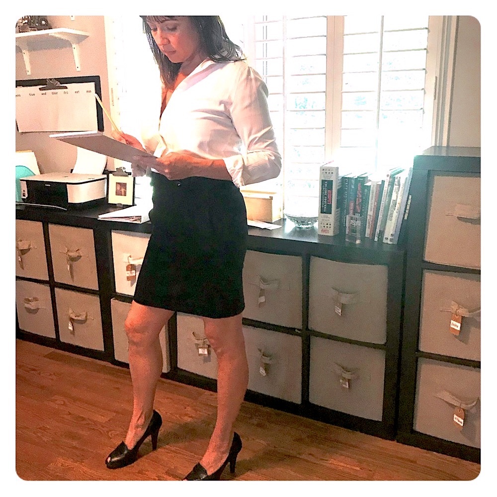 Banana Republic black Pencil Skirt